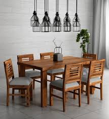 The vivian dining chair by elite modern, is a gracefully elegant design featuring a high tapered back rest. Elite Sheesham Wood 6 Seater Dining Table Set Dining Table Dining Room Furniture Dining