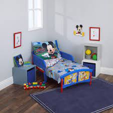 Well you're in luck, because here they come. Disney 4 Piece Mickey Mouse Having Fun Toddler Bedding Set Walmart Com Walmart Com