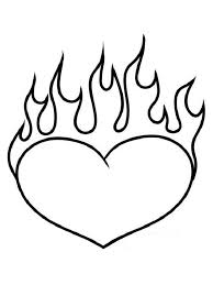 Heart Colouring Pages For Adults Love Is The Basic Need Of Every Human Being We Cannot Live Without Love In 2020 Heart Coloring Pages Love Coloring Pages Fire Heart