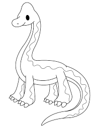 Maybe you would like to learn more about one of these? Printable Baby Brachiosaurus Coloring Page
