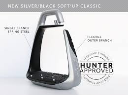 Free jump stirrups for sale. Freejump Safety Stirrups Soft Up Classic Hunter Approved With Flexible Outer Branch Tacknrider