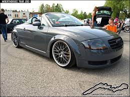 Nimbus Grey Audi Tt Convertible At The Worthersee Tour Gti Treffen 2013 Audi Tt Roadster Audi Tt Audi