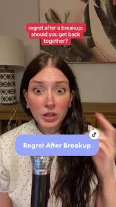 Feeling regret after a breakup is normal. It does not mean you made the  wrong decision. #breakup #breakuptiktok #regret #breakuptok  #relationshipisover #breakupregrets #relationshipstruggles