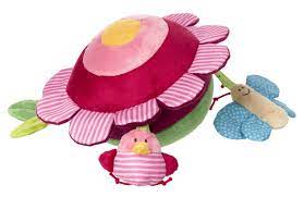 Sigikid Flower Activity Ball With Rustling Foil And Rattle Early Learning Toys Kids Toy Gifts Holiday Toys