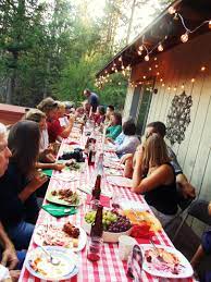 We Hosted An Italian Themed Rehearsal Dinner At Our Home The Night Before My Inlaws Layed Out Italian News Italian Dinner Party Italian Dinner Rehersal Dinner