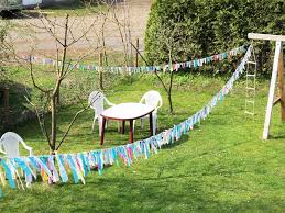 Upcycling Eine Girlande Fur Den Garten Goingweird De Girlanden Garten Gartendekor
