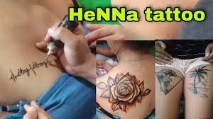 Both arts originated in south asia and the middle east. Henna Tattoo Temporary Tattoo Rose Tattoo Heartbeat Tattoo Youtube