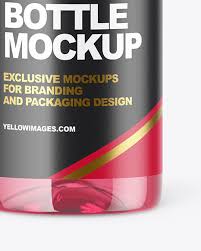 Find & download free graphic resources for energy drink mockup. Clear Pet Bottle With Soft Drink Mockup In Bottle Mockups On Yellow Images Object Mockups