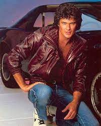 Vintage david hasselhoff poster via 1980s night rider era. David Hasselhoff In Knight Rider 1982 Knight Rider Rider Actors