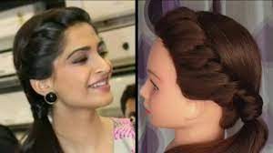 Easy And Simple Twisted Side Ponytail Inspired By Sonam Kapoor Easy Hairstyle For Co Ponytail Hairstyles Easy Side Ponytail Hairstyles Girls Hairstyles Easy