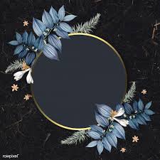 Backdrop Black And Gold Flowers Luxurious Floral Wedding Frame Design Free Image By Rawpixel Com Flowers Black Background Black Backgrounds Floral Poster