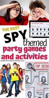 Spy activities for kids are at an all time high at our house. A Spy Detective Party For A 7th Birthday Thimble And Twig