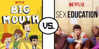 Sex Education vs. Big Mouth. Only one of these shows does sex ed… | by Alex  Mell-Taylor | Medium