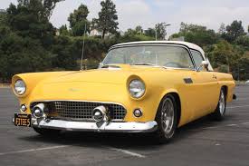 Image result for Goldenrod Yellow 1955 Thunderbird