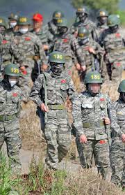 Maybe you would like to learn more about one of these? The Image Of Heung Min Son Star Of Tottenham In Full Military Service In South Korea Teller Report