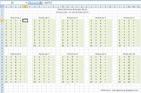Page 3 read bagian 11 : Brookns Membuat Tabel Perkalian 1 Sampai 100 Di Excel 2007