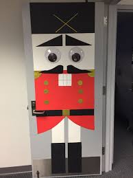 Nutcracker Office Door Decorating Contest Will I Win Office Christmas Decorations Door Decorating Contest Christmas Cubicle Decorations