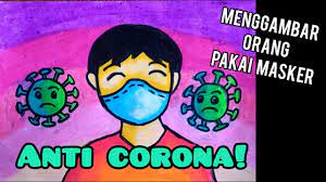 Keberadaannya makin dibutuhkan, apalagi sejak merebaknya virus corona. Belajar Menggambar Orang Pakai Masker Anti Corona Bersama Kak Yudha Youtube