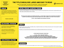 Content of poster (not limited to): Posters Siggraph 2021