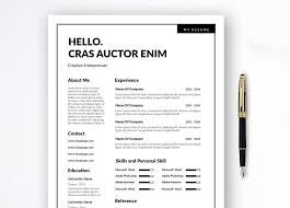 It can be used to apply for any position, but needs to be formatted according to the latest resume / curriculum vitae writing guidelines. 60 Best Free Cv Templates Word 2020 Webthemez