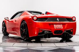 Every used car for sale comes with a free carfax report. Used 2015 Ferrari 458 Spider For Sale Sold Marshall Goldman Cleveland Stock B20999