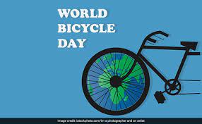 World bicycle day aims to bring awareness to how cycling can be beneficial to the environment and for road safety. Gsfh54pvfp 3am