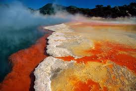 The Champagne Pool Waiotapu Thermal Area Near Rotorua New Zealand Landscape Photography Mountain Landscape Photography Fall Landscape Photography