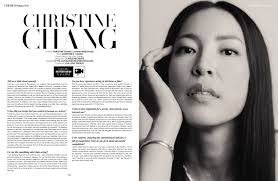 CHRISTINE CHANG — GMARO Magazine