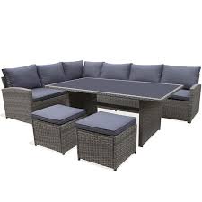 These require a weighted base that is usually bought separately. Homebase Uk Rattan Corner Sofa Corner Sofa Garden Dining Sofa