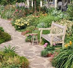 Garden Path Ideas Mixed Material Walkways Better Homes Gardens Garden Paths Small Backyard Landscaping Backyard Landscaping