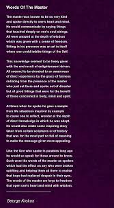 Words Of The Master - Words Of The Master Poem by George Krokos