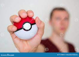Young Man Holding the Pokeball Editorial Stock Photo - Image of outdoor,  pokeball: 77159833