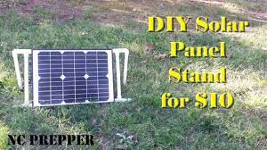 Diy Portable Solar Panel Stand For Under 10 Portable Solar Panels Diy Solar Panel Solar Panels