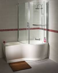 A folding panel bath shower screen works by folding in on itself in a concertina fashion. Aqualux P Acrylic Shower Bath And Bath Screen Bath Screens Shower Bath Shower Screen