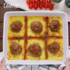 Pin On Potato And Meatball Pie