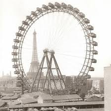 Ferris Wheel In Paris For The 1900 World S Fair Old Paris Paris Photography Vintage Paris