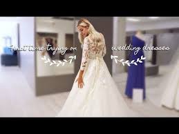 August Notes First Time Trying On Wedding Dresses Wedding Dresses Ruffle Wedding Dress Ball Gowns Wedding