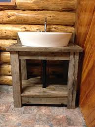 Pictured in reclaimed oak optional vanity top: 20 Reclaimed Wood Bathroom Vanity Magzhouse