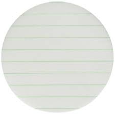 ge whatman 10347004 8 ruled qualitative filter paper with