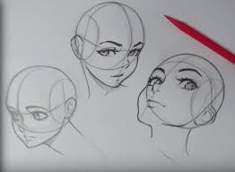 Mapping The Face For Anime Manga Anime Drawings Drawings Art Sketches