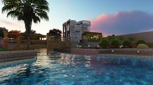 انواع تصميمات حمامات السباحة المنزلية سكيمر واوفر فلو وهورايزون