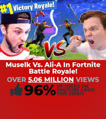 Battle royale, creative, and save the world. Ready To Watch A Fresh Gaming Clip To Watch This Clip Titled Muselk Vs Ali A In Fortnite Battle Royale Is Extremely Entertaini Fortnite Informative Video