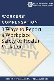 How To Report A Workplace Safety Or Health Complaint Workplace Safety Workplace Safety And Health Workplace