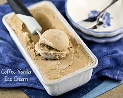I understand that not everyone has an ice cream maker (or two like me…) and since i just adore mine i've been hesitant to talk about making ice cream without one. Coffee Vanilla Ice Cream Roti N Rice Coffee Ice Cream Recipe Ice Cream Recipes Homemade Ice Cream