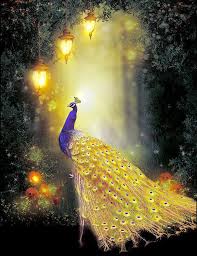 Buy Golden Peacock Diamond Painting Kit At 30 Off Pretty Neat Creative Diamond Painting Peacock Painting Peacock Pictures