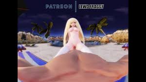 Pokémon - Lusamine Enjoying Her Beach Time [VR UNCESORED HENTAI 4K]