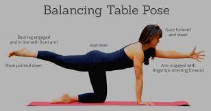 The table is arranged by pose type horizontally. 5 Benefits Of Bharmanasana Yoga Table Top Pose