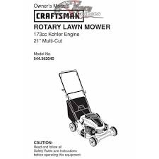 We offer over night shipping on in stock small engine parts! Craftsman Lawn Mower Parts Manual 944 362040