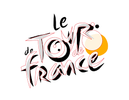 The tour de france is an annual men's multiple stage bicycle race primarily held in france, while also occasionally passing through nearby countries. Tour De France Logo Png