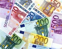 Euro spielgeld scheine, 40 geldscheine nahezu in. Tom Honig Banknoten Euro Eurodollar Geldscheine Kunstdruck Leinwandbild